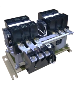 Пускатель электромагнитный ПМА-4600 УХЛ4 В, 220В, 4з+4р, 63А, реверсивный, с реле РТТ-221П 42,5-57,5А, IP00