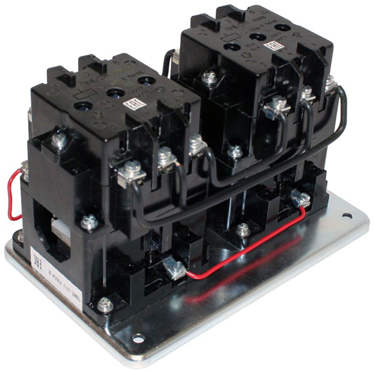 Пускатель электромагнитный ПМЕ-213 УХЛ4 В, 380В/50Гц, 4з+4р, 25А, реверсивный, без реле, IP00