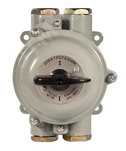 Изображение товара Выключатель пакетный ВП3-63 М1 до 63А IP56 и 440В для промышленности