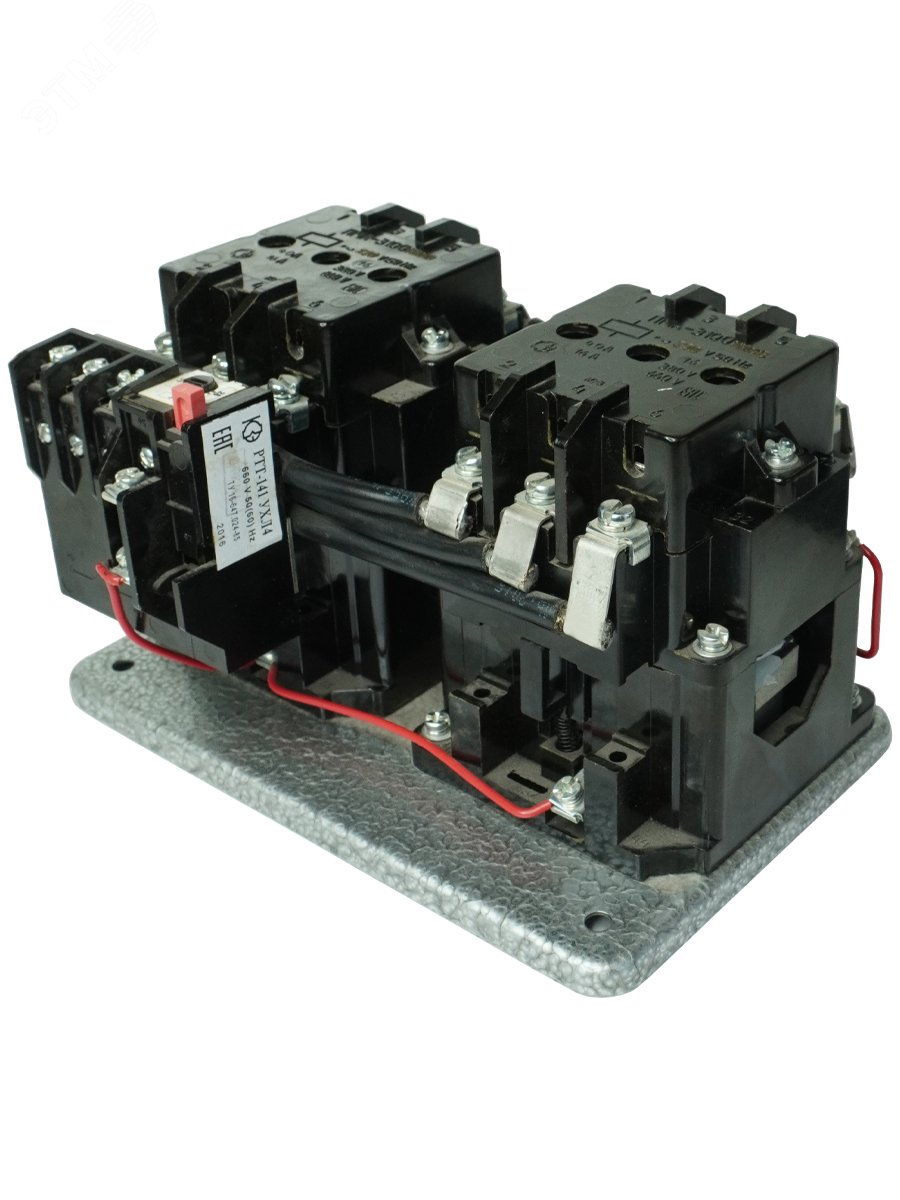 Изображение товара Пускатель электромагнитный ПМА-3400 УХЛ4 В 220В 40А реверсивный