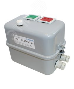 Изображение товара Пускатель электромагнитный ПМ12-010220 У2 В 380В 10А IP54 нереверсивный