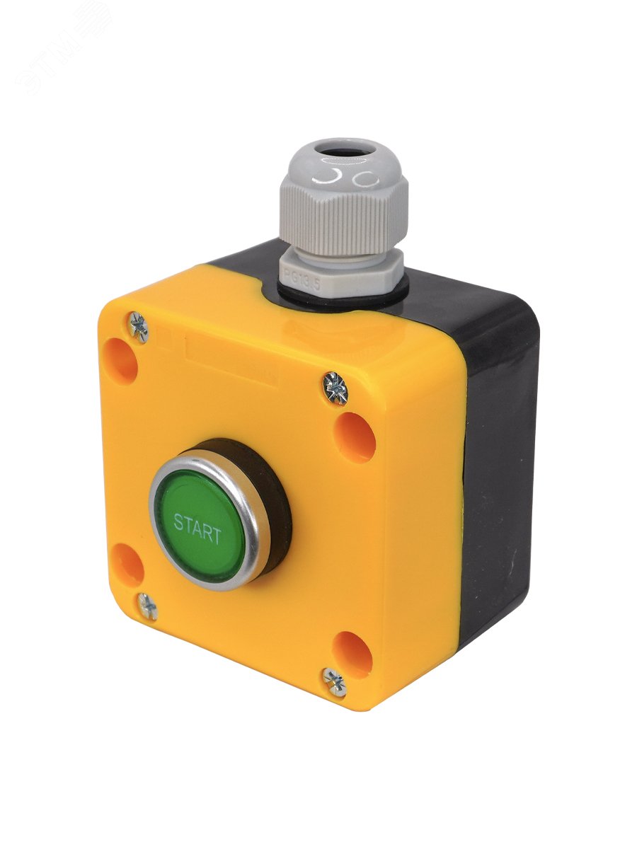 Изображение товара Пост управления ПКУ-22-1031-65У1 IP65 зеленый цилиндр Start