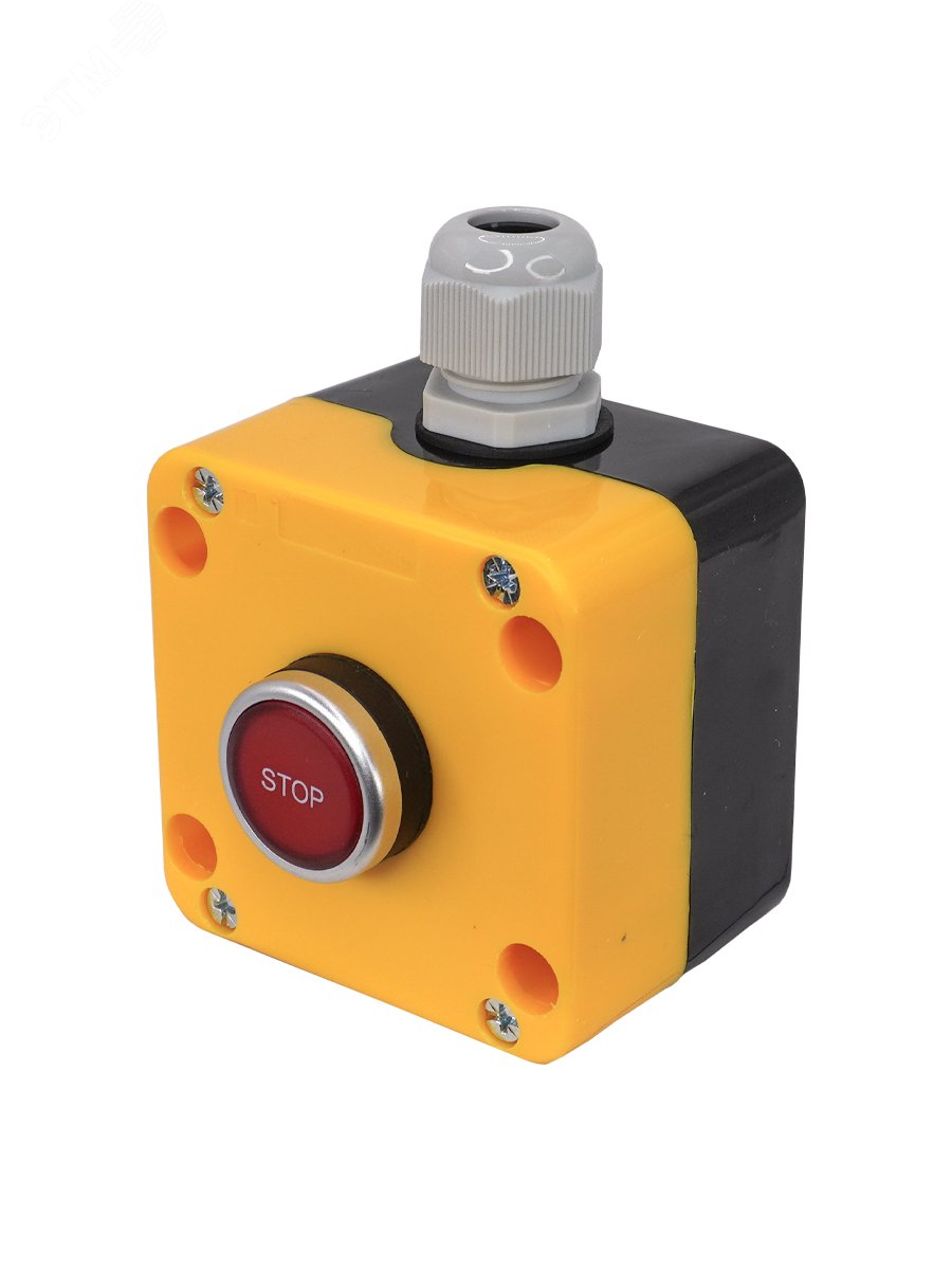 Изображение товара Пост управления ПКУ-22-1142-65У1 с красным цилиндром IP65