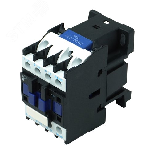 Изображение товара Контактор электромагнитный LC1E1210M5, 3P, 12А, 1НО, 220В/50Гц, (ЭТ) (шт)