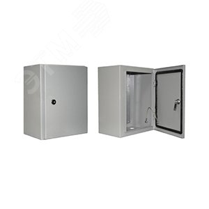 Изображение товара Щит с монтажной панелью навесной ЩМП 05-2 У2 IP54 400х400х220 (шт)