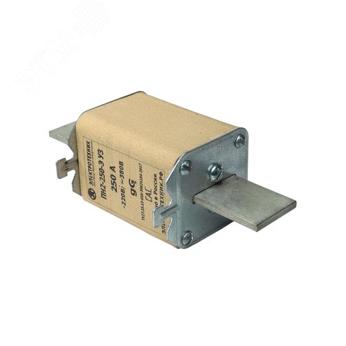 Изображение товара Вставка плавкая ПН2-250-Э У3 на 250А, стальные ножи (ЭТ) (шт)