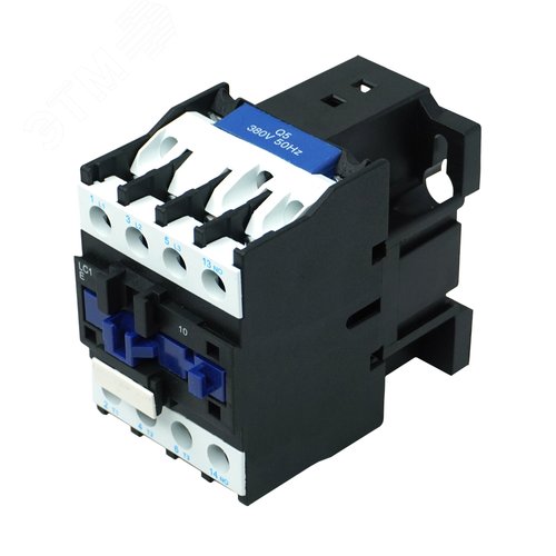 Изображение товара Контактор электромагнитный LC1E2510Q5, 3Р, 25А, 1НО, 380В/50Гц, (ЭТ) (шт)