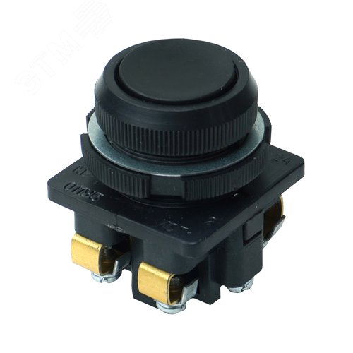 Изображение товара Кнопка КЕ-011 исп2(1но+1нз) чер.кн (шт)