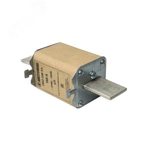 Изображение товара Плавкая вставка ПН2-250 У3 на 160А, медные ножи (шт)