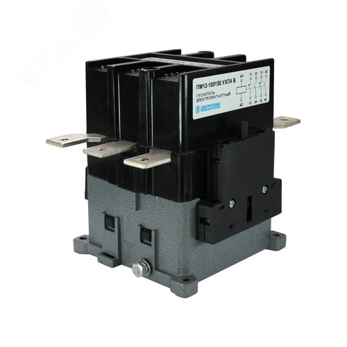 Изображение товара Пускатель электромагнитный ПМ12-100150 УХЛ4 В, 110В/50Гц, 2з+2р, 100А, нереверсивный, без реле, IP20 (шт)