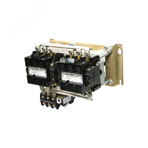 Изображение товара Пускатель электромагнитный ПМА-4600 УХЛ4 В, 380В, 4з+4р, 63А, реверсивный, с реле РТТ-221П 53,5-63,0А, IP00 (шт)