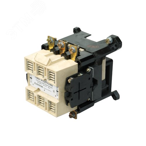 Изображение товара Пускатель электромагнитный ПМА-4102 УХЛ4 В, 380В, 2з+2р, 63А, нереверсивный, без реле, IP00 (шт)