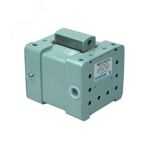 Изображение товара Электромагнит МИС-5100 ЕУ3, 380В, тянущее исполнение, ПВ 100%, IP20, с жесткими выводами, электромагнит (шт)