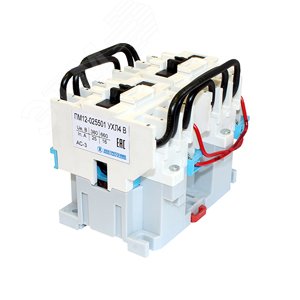Изображение товара ПМ12-025551 УХЛ4 В, 220В/50Гц, 2з+4р, 25А, реверсивный, без реле, IP20, пускатель электромагнитный (ЭТ) (шт)