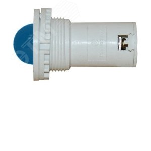 СКЛ-11-С-2-220, синяя, 220В AC/DC, d=27, сила света 20 мКд ...