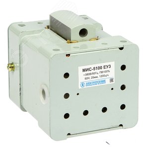 Электромагнит МИС-5100 ЕУ3, 380В, тянущее         исполнение, ПВ 100%, IP20, с жесткими выводами,   электромагнит  (ЭТ)