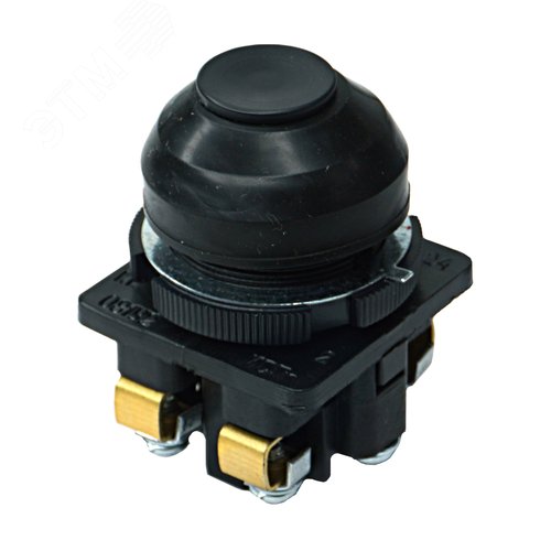 Изображение товара Кнопка черная КЕ-081 IP54 1з+1р исполнение 2 (шт)