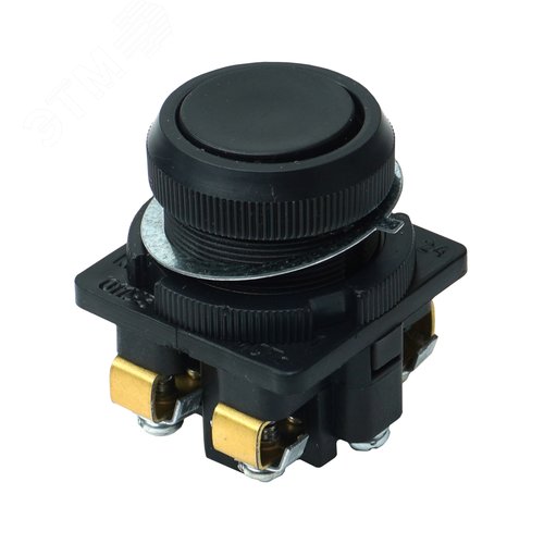 Изображение товара Кнопка КЕ-011 исп1 (2з) чер.кн (шт)