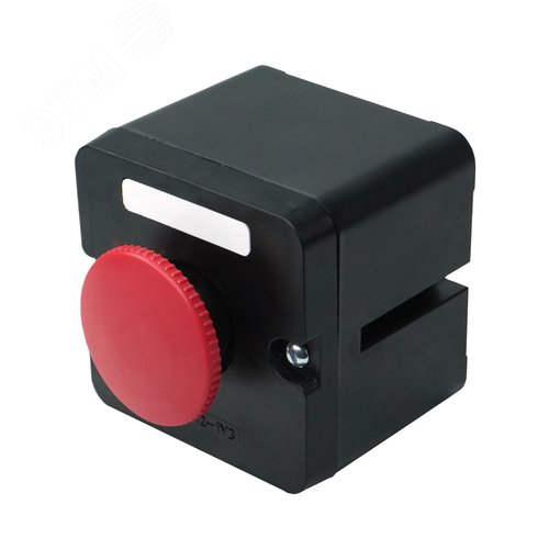 Изображение товара Пост управления ПКЕ 212-1 У3, 10А, 660В, 1 элемент, красный гриб, накладной, IP40 (шт)