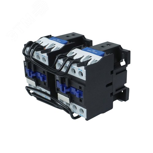 Изображение товара Пускатель электромагнитный ПМЛ-2501 УХЛ4 Б, 220В/50Гц, 2р, 25А, реверсивный, без реле, IP00 (шт)