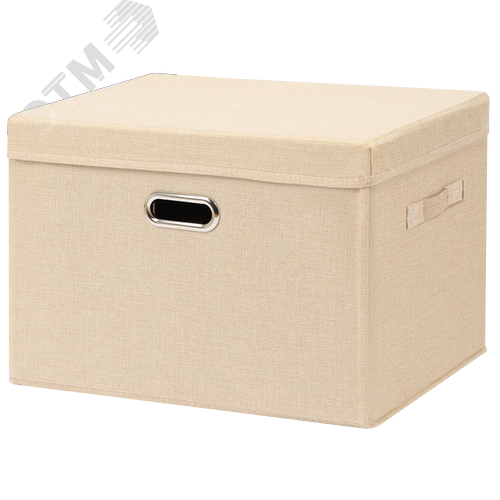 Изображение товара Короб для хранения Coffer бежевый 44х29х30 см (шт)