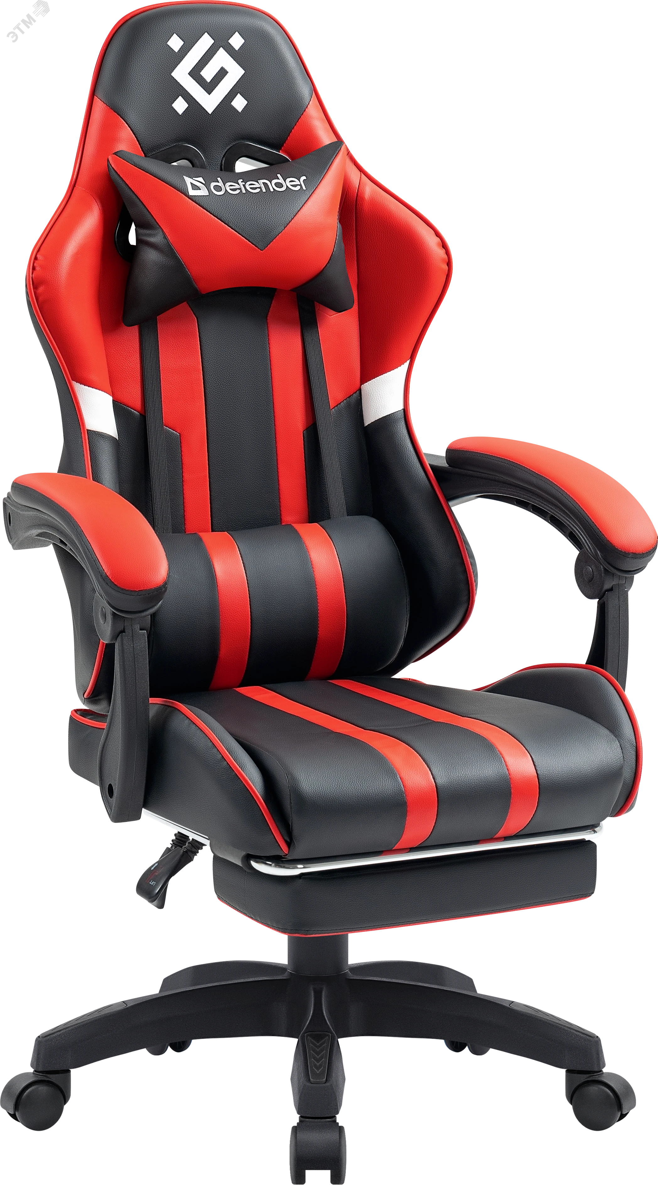 Изображение товара Кресло игровое Colran Черный/красный класс 4 PU подножка (шт)