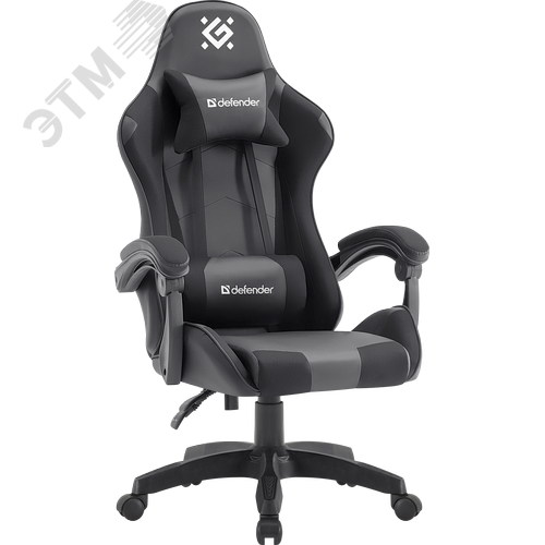 Изображение товара Кресло игровое Okas Черный/сер класс 3 PU+сетка (шт)