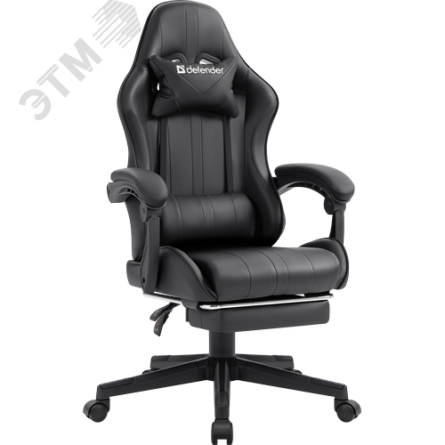 Изображение товара Кресло игровое Azure Черный класс 4 PU подножка (шт)