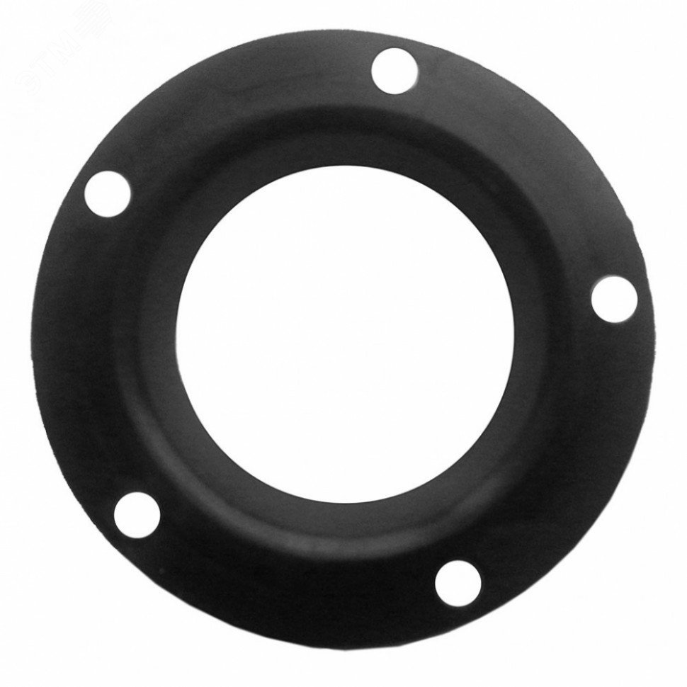 Изображение товара Уплотнительная прокладка D132мм 5 отверстий резиновая для герметизации