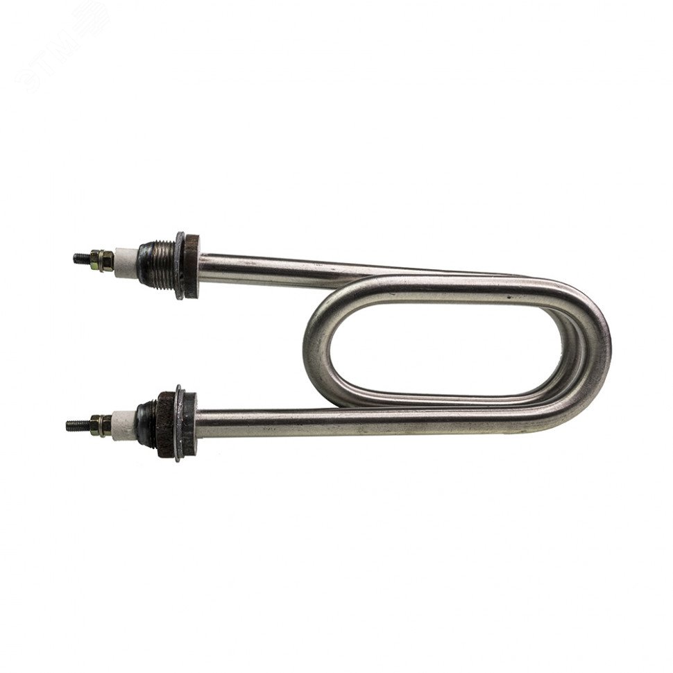 Изображение товара ТЭН 3500Вт, нержавеющий, М22, L220мм, 70мм межосевое расстояние, 220V