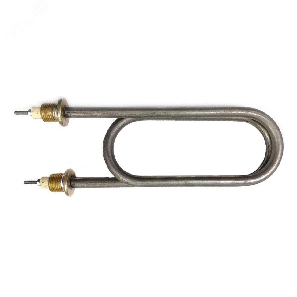 Изображение товара ТЭН 4000Вт нержавеющий, М21, L180мм, межосевое 75мм, ф7, 220V - надежный нагревательный элемент