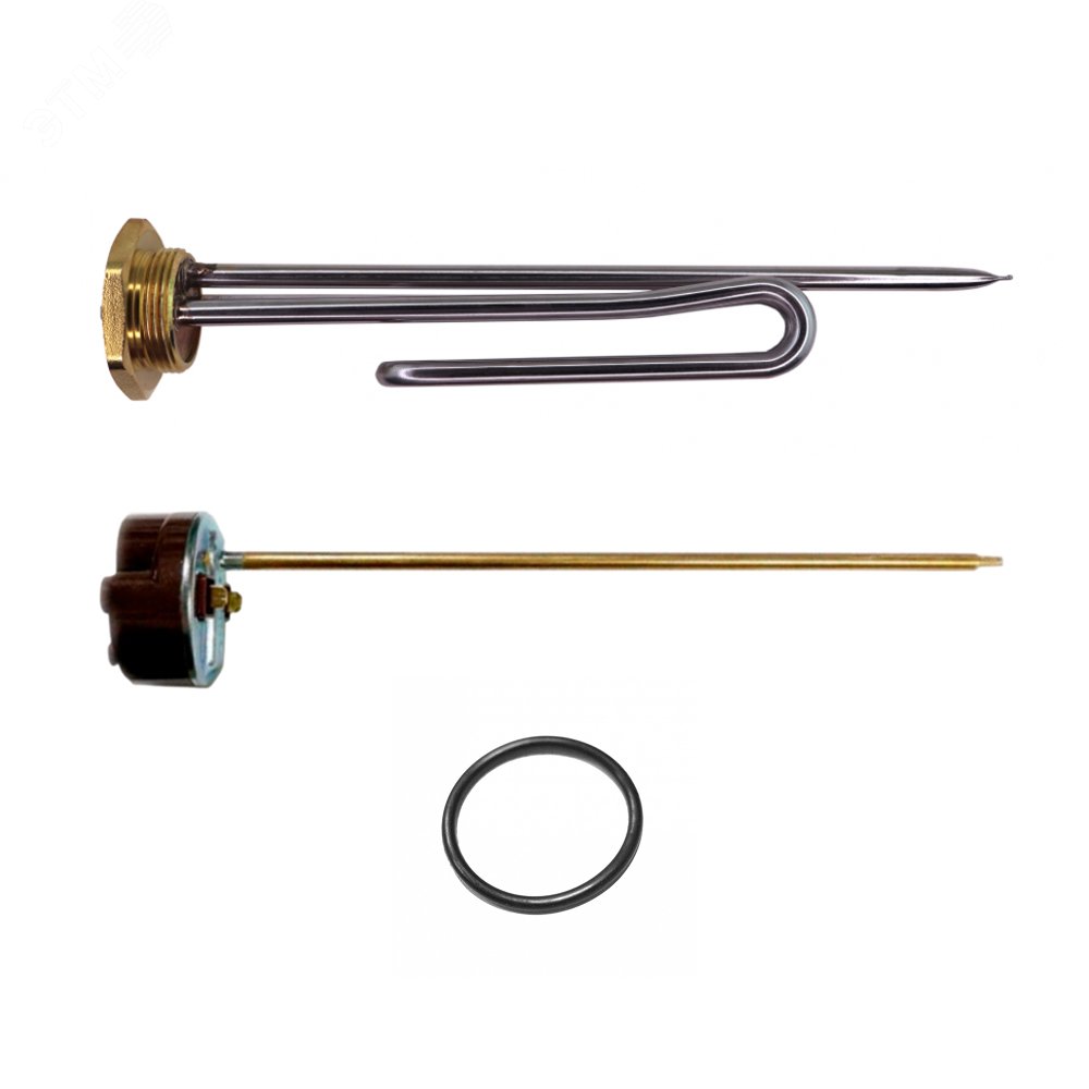Изображение товара Комплект ТЭН RCT 2000Вт нержавейка D42мм M6 L270мм с термостатом