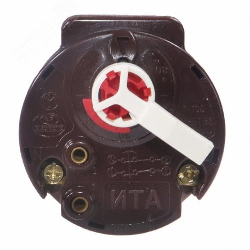 Изображение товара Термостат стержневой TBS, 16A, 70град./термозащита на 83град., 275мм, с ручкой 250В (шт)