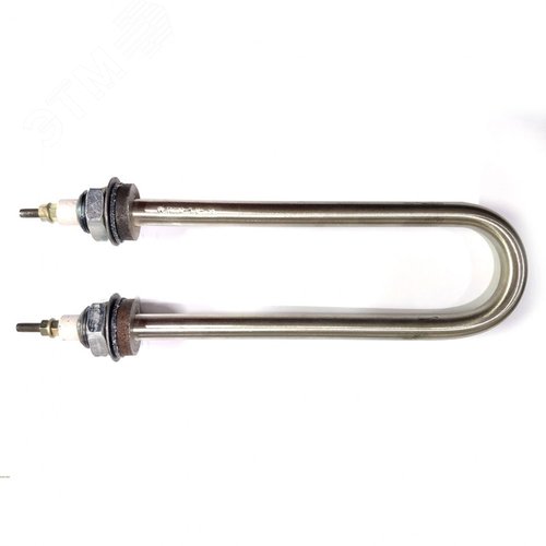 Изображение товара ТЭН 1000Вт, нерж, М22, L175мм, межосевое расстояние 55мм, ф2, 220V (шт)