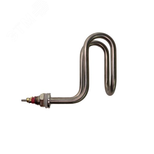 Изображение товара ТЭН 2000Вт, нерж, М16, L115мм, межосевое расстояние 50мм, с гайкой, ф11, 220V (шт)