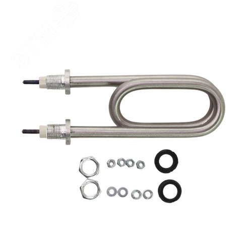 Изображение товара ТЭН для умывальника 1500W, нерж, М10, L115мм, межосевое расстояние 34мм, ф7, 230V (шт)