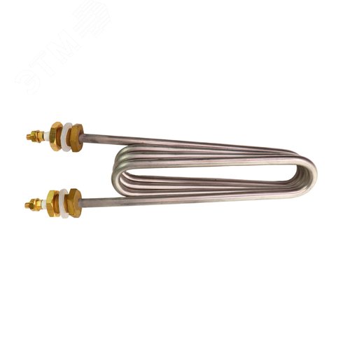Изображение товара ТЭН 6000Вт, нерж, М16, L195мм, межосевое расстояние 50мм, ф7, 220V (шт)