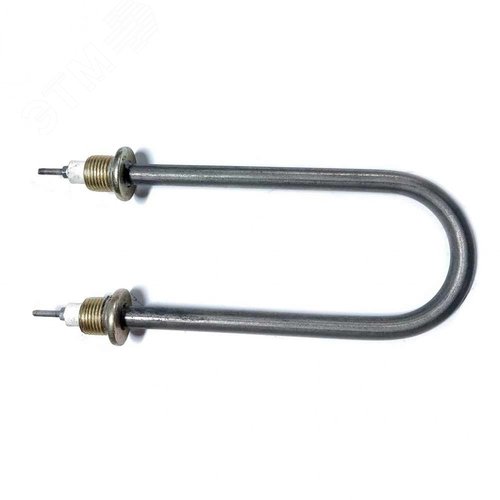 Изображение товара ТЭН 2000Вт, нерж, М21, L185мм, межосевое расстояние 80мм, ф2, 220V (шт)