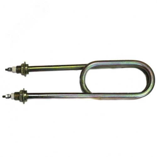 Изображение товара ТЭН 4000W, оцинк, М18, L270мм, межосевое расстояние 70мм, ф7, 220V (шт)