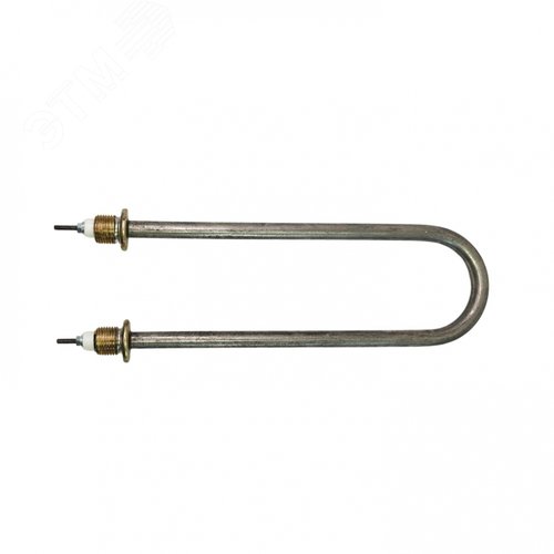Изображение товара ТЭН 2000Вт, нерж, М21, L265мм, межосевое расстояние 70мм, ф2, 220V (шт)