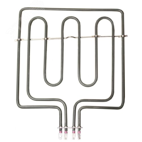 Изображение товара ТЭН духовки 2500Вт(1000+1500), нерж, L365х330мм, двойной, универсальный, 230В (шт)