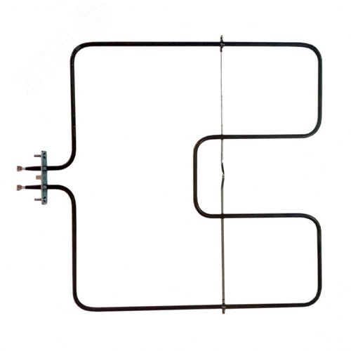Изображение товара ТЭН духовки 1600Вт, нерж, L355х346мм, 2 вершины, Ш-образный, нижний, Ardo, 220В (шт)