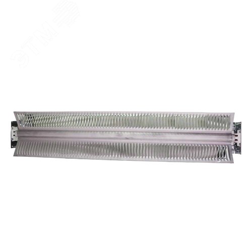 Изображение товара ТЭН конвекторный 1500W(750+750), Al, клеммы под разъем, L525/485мм, Х-образный 105х45мм, 2 режима, с креплением, 220V (шт)