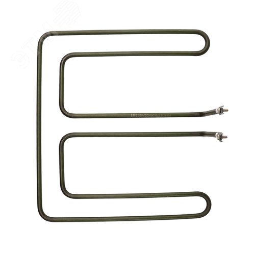 Изображение товара ТЭН 2000W, нерж, D8мм, 285х313х95мм, клеммы под винт М4, ЛК9.47.000.051, Традиция, Алента, 230V (шт)