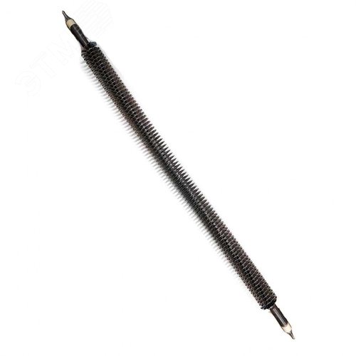 Изображение товара ТЭН 2500W, черн, L600мм,подвижный воздух, оребренный, ф1, 220V (шт)