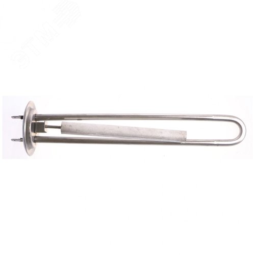 Изображение товара КОМПЛЕКТ: ТЭН RF 700Вт, нерж, D64, М4, клеммы под разъем, L245мм, 220В + анод М4 (шт)