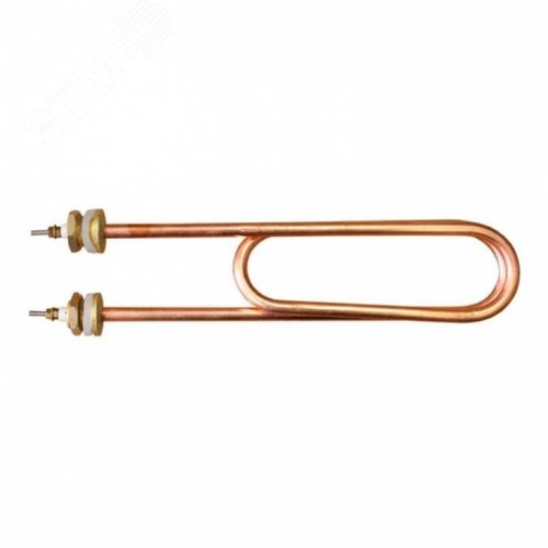 Изображение товара ТЭН 2000W, медь, М16, L240мм, межосевое расстояние 55мм, ф7, 220V (шт)