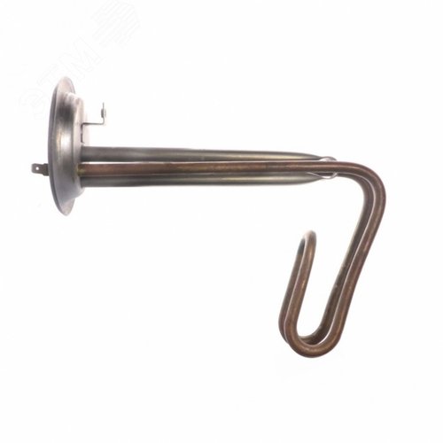 Изображение товара ТЭН RF 1500W, медь, D92мм, М6, клеммы под разъем, L195мм, горизонтальный, 220V (шт)