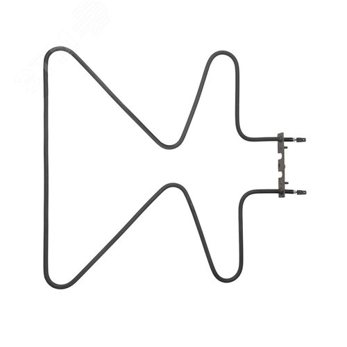 Изображение товара ТЭН духовки 1300Вт, нерж, L375х370мм, Х-образный, нижний, 220В (шт)