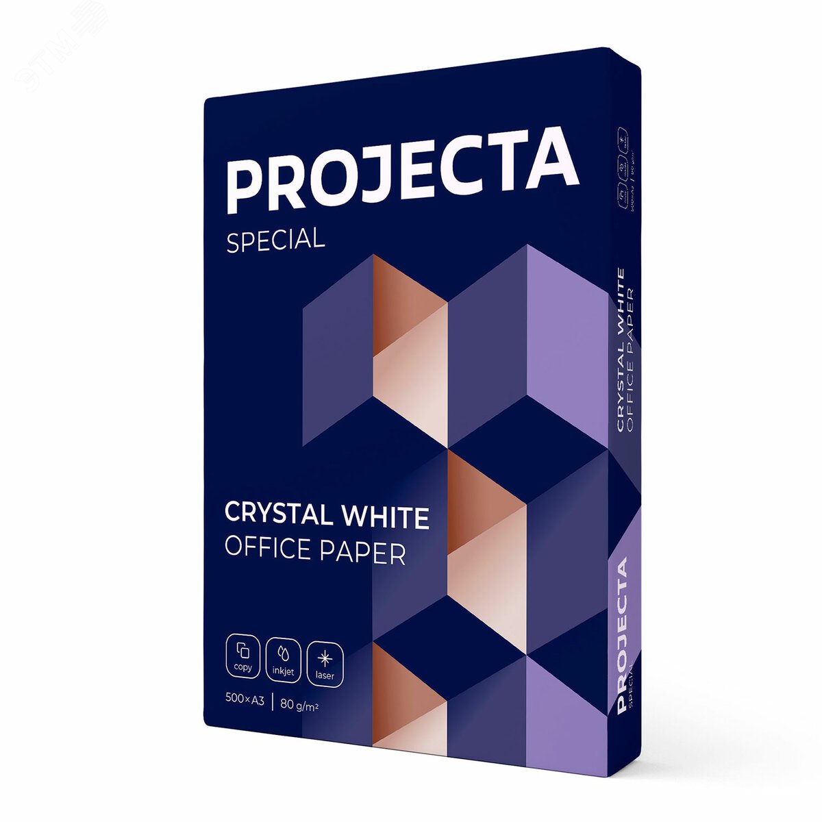 Изображение товара Бумага офисная A3 80г/м2 PROJECTA 500л
